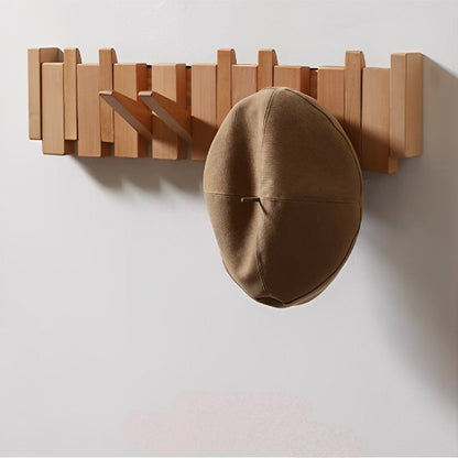 Porte manteau bois | Élégance Naturelle - Maison impeccable